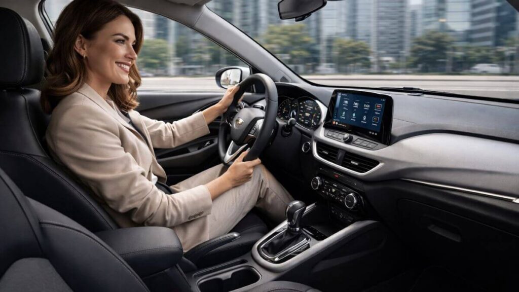 Chevrolet Onix vale a pena comprar em 2026 – interior