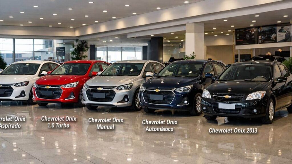 Manutenção do Chevrolet Onix em diferentes versões: 1.0 aspirado, 1.0 turbo, manual, automático e modelo 2013