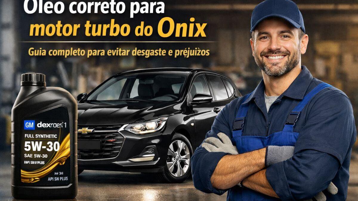 óleo correto para motor turbo do Onix: guia completo para evitar desgaste e prejuízos