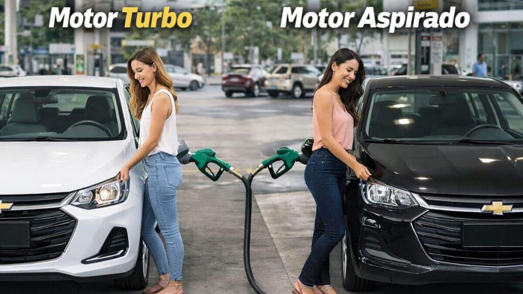 Chevrolet Onix sendo basteccido