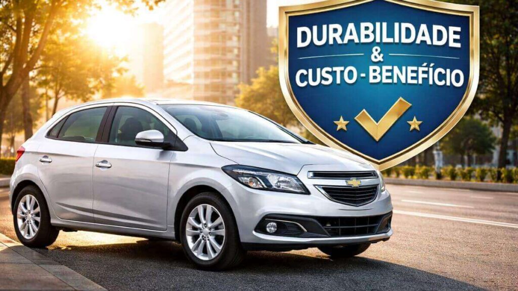 Chevrolet Onix 2015 destacando durabilidade e custo-benefício em ambiente urbano