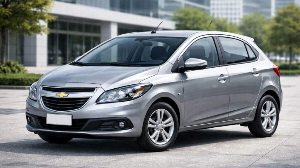 Chevrolet Onix da primeira geração em destaque, usado para ilustrar a depreciação do modelo e seu impacto direto no valor do IPVA