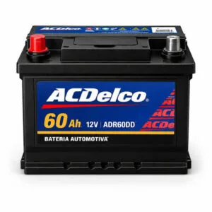 Bateria ACDelco 60Ah ADR60DD 12V recomendada para Chevrolet Onix
