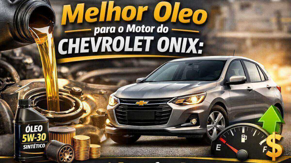 Melhor óleo 5W30 para o motor do Chevrolet Onix com destaque para economia e troca correta