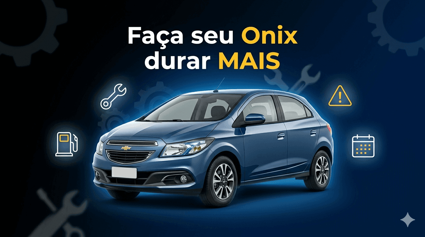 Guia Completo de Manutenção do Chevrolet Onix: Como Aumentar a Durabilidade, Economizar e Evitar Problemas