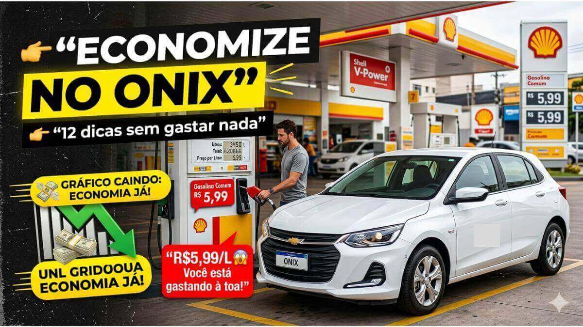 12 dicas para economizar no seu Chevrolet Onix sem gastar nada