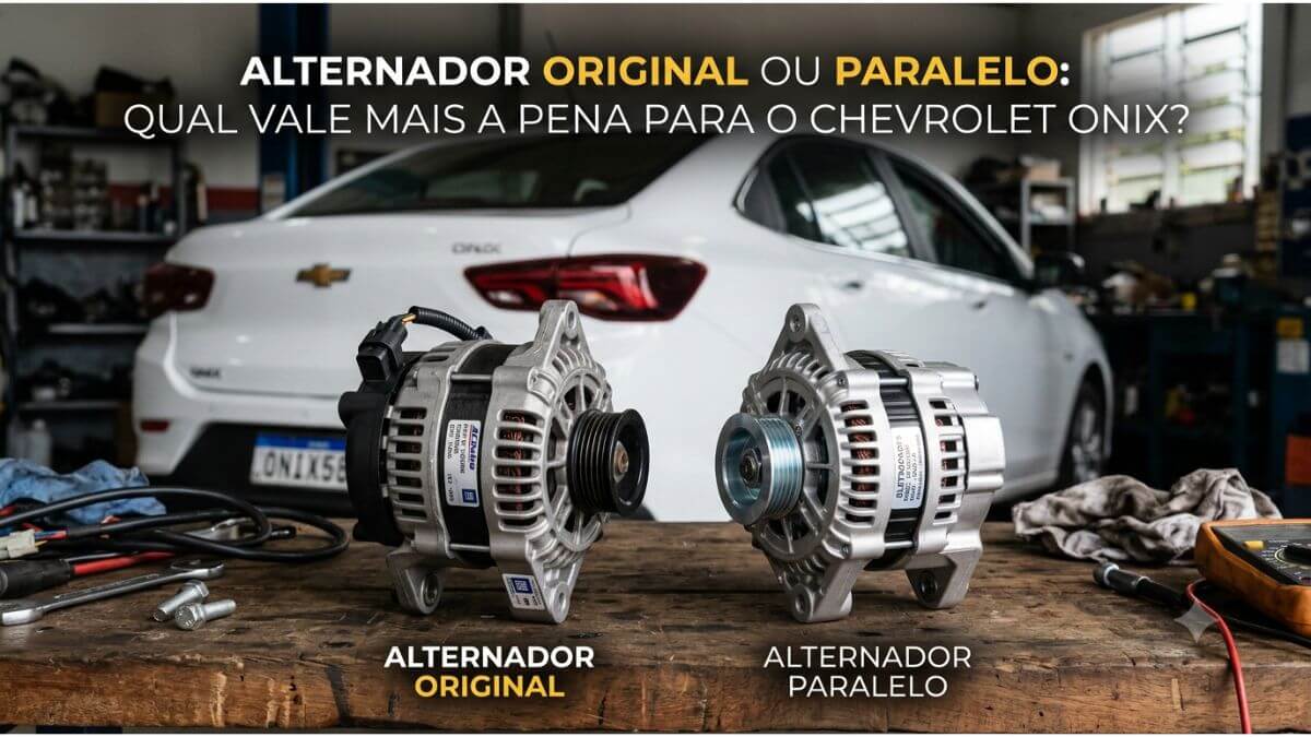 Alternador Original ou Paralelo: Qual Vale Mais a Pena para o Chevrolet Onix?